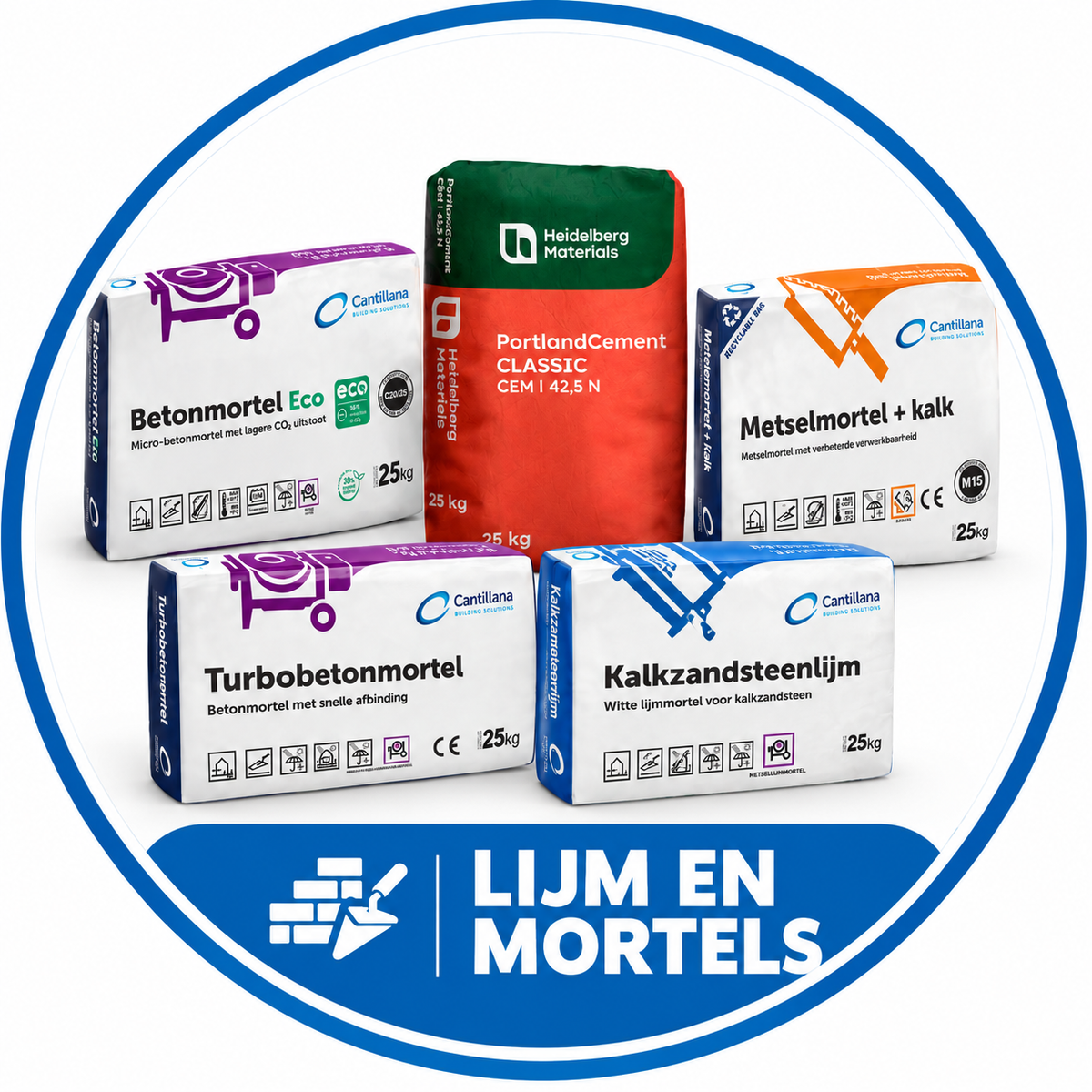 lijm en mortels