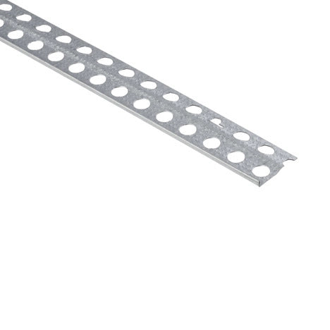 Stucstopprofiel alu-zink voor pleisterlaagdikte 3 mm, 2600 mm